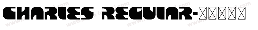 Charles Regular字体转换